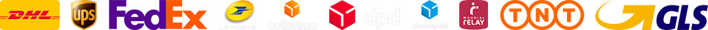 Assurance compatible DHL, Fedex, Chronopost, UPS...